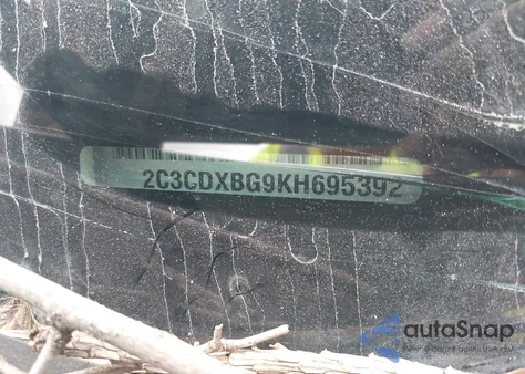 2019 Dodge Charger Sxt Rwd из США, поврежденный, VIN 2C3CDXBG9KH695392